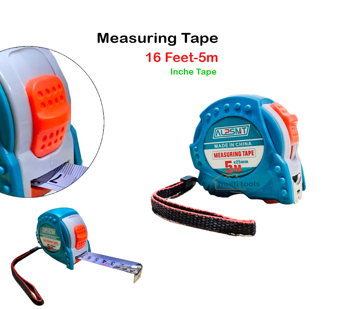  Measuring Tape, Inche Tape 5 Meter (16ft)